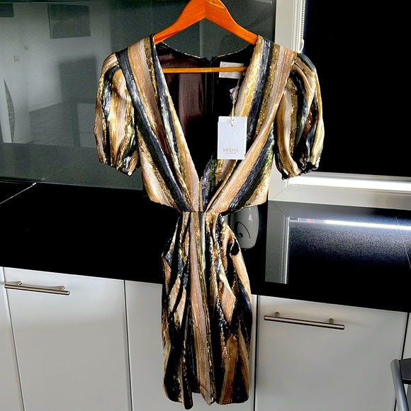 MISHA COLLECTION Dresses & Skirts - Misha Sequin Mini Dress
